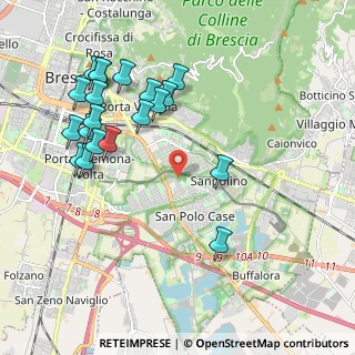 Mappa Via Robusti, 25134 Brescia BS, Italia (2.122)