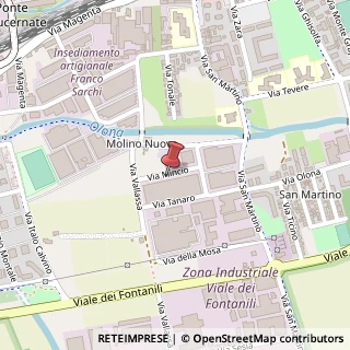 Mappa Via Mincio, 11, 20017 Rho, Milano (Lombardia)