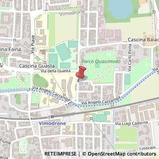 Mappa Via Salvatore Quasimodo, 1D, 20090 Vimodrone, Milano (Lombardia)