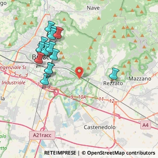 Mappa Via Levi Sandri Lionello, 25134 Brescia BS, Italia (4.45563)