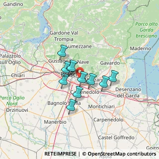 Mappa Via Levi Sandri Lionello, 25134 Brescia BS, Italia (8.76091)