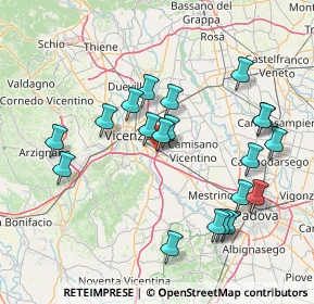 Mappa Via Bolzano, 36040 Torri di Quartesolo VI, Italia (15.5785)