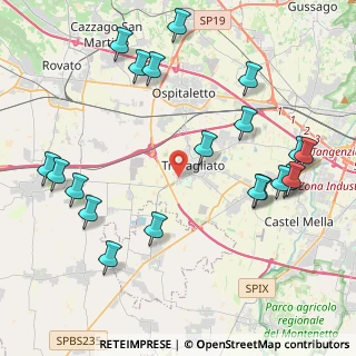 Mappa Via Oberdan, 25039 Travagliato BS, Italia (4.973)