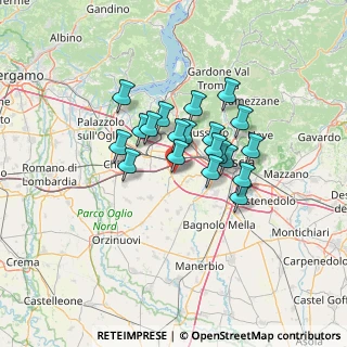 Mappa Via Guglielmo Oberdan, 25039 Travagliato BS, Italia (9.64)