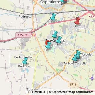 Mappa Via Oberdan, 25039 Travagliato BS, Italia (2.57583)