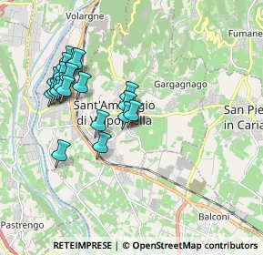 Mappa Via dell'Artigianato, 37015 Sant'Ambrogio di Valpolicella VR, Italia (1.8425)