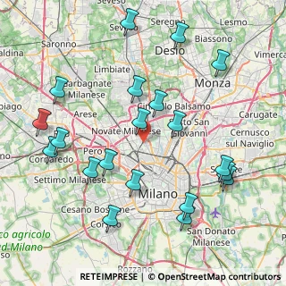 Mappa Via Giuseppe Taccioli, 20161 Milano MI, Italia (9.177)