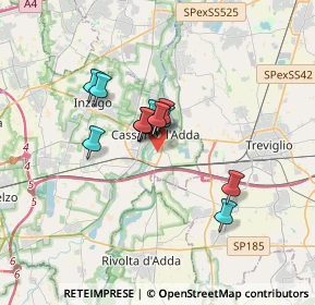 Mappa Via Rivolta, 20062 Cassano d'Adda MI, Italia (2.27583)