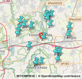 Mappa Via Rivolta, 20062 Cassano d'Adda MI, Italia (4.1185)