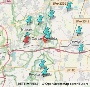 Mappa Via Rivolta, 20062 Cassano d'Adda MI, Italia (4.23769)