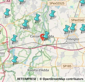 Mappa Via Rivolta, 20062 Cassano d'Adda MI, Italia (6.20333)