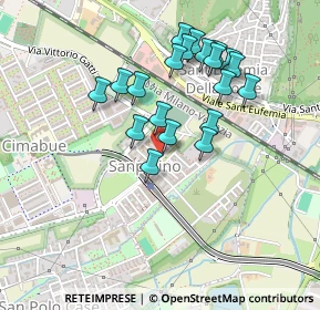 Mappa Via Martiri delle Foibe, 25135 Brescia BS, Italia (0.4135)