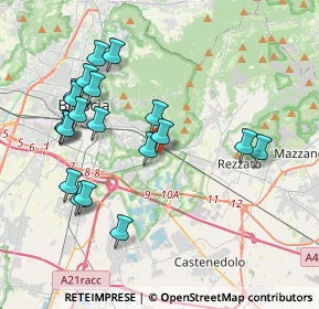 Mappa Via Martiri delle Foibe, 25135 Brescia BS, Italia (4.061)