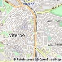 Hartă Viterbo