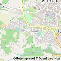 Karte Viterbo