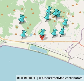 Mappa Strada Casalnuovo, 58011 Capalbio GR, Italia (4.02545)