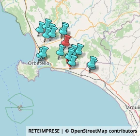 Mappa Strada Casalnuovo, 58011 Capalbio GR, Italia (10.85056)