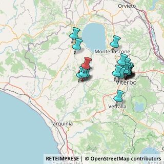 Mappa Via dell'Olivo, 01017 Tuscania VT, Italia (14.5325)