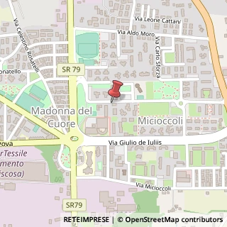 Mappa Via Salvo D'Acquisto, 11, 02100 Rieti, Rieti (Lazio)