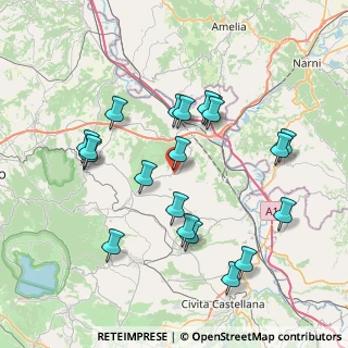 Mappa Via S. Lanno, 01030 Vasanello VT, Italia (8.0685)