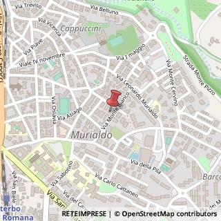 Mappa Via Monte Bianco, 75, 01100 Viterbo, Viterbo (Lazio)