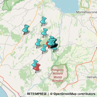 Mappa Via Tarquiniense km 1, 01017 Tuscania VT, Italia (3.767)
