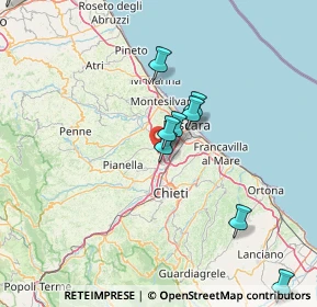 Mappa Via Cavaticchio, 65010 Spoltore PE, Italia (24.53333)