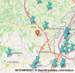 Mappa Via Cavaticchio, 65010 Spoltore PE, Italia (3.3865)