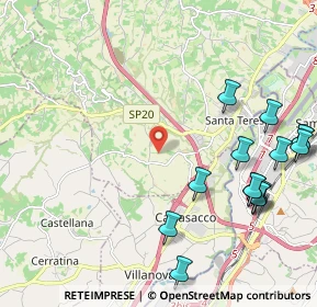 Mappa Via Cavaticchio, 65010 Spoltore PE, Italia (2.806)