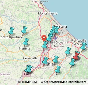 Mappa Via Cavaticchio, 65010 Spoltore PE, Italia (9.723)