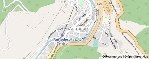 Mappa Antrodoco