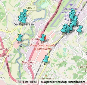Mappa Via Piave, 66020 Zona Industriale Val Pescara CH, Italia (1.318)