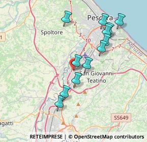 Mappa Via Piave, 66020 Zona Industriale Val Pescara CH, Italia (3.85)