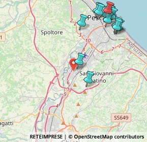 Mappa Via Piave, 66020 Zona Industriale Val Pescara CH, Italia (5.54929)