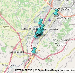 Mappa Via Piave, 66020 Zona Industriale Val Pescara CH, Italia (0.665)