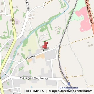 Mappa Via Turano, 17, 02043 Contigliano, Rieti (Lazio)