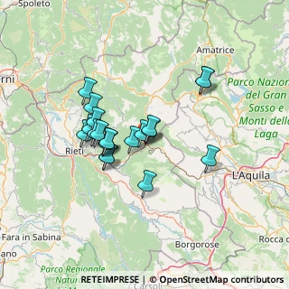 Mappa Viale delle Rimembranze, 02013 Antrodoco RI, Italia (11.7275)