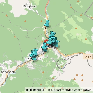 Mappa Viale delle Rimembranze, 02013 Antrodoco RI, Italia (0.8355)