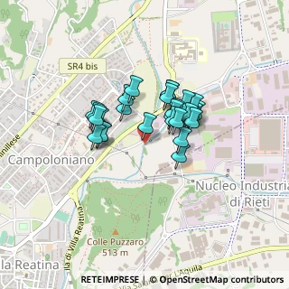Mappa Via dell'Informatica, 02100 Rieti RI, Italia (0.30741)