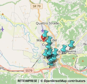 Mappa Via Ernesto Cicchetti, 02100 Rieti RI, Italia (1.72813)