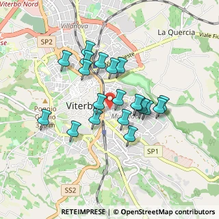 Mappa Via Pietro Vanni, 01100 Viterbo VT, Italia (0.7715)