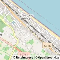 Hartă Francavilla al Mare