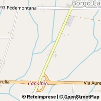 Hartă Capalbio