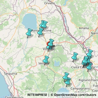 Mappa Via Cardinal Pietro La, 01100 Viterbo VT, Italia (19.45529)