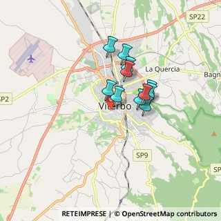 Mappa Via del Ginnasio, 01100 Viterbo VT, Italia (1.27)