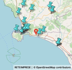 Mappa S.S. 1 AURELIA KM. 133, 58011 Capalbio GR, Italia (16.771)