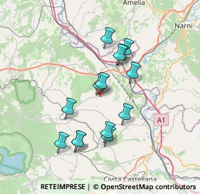 Mappa 01030 Vasanello VT, Italia (6.6)