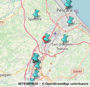 Mappa 169, 66020 Zona Industriale Val Pescara CH, Italia (5.09)