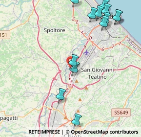 Mappa 169, 66020 Zona Industriale Val Pescara CH, Italia (5.76214)