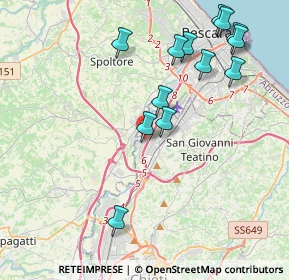 Mappa 169, 66020 Zona Industriale Val Pescara CH, Italia (4.64538)